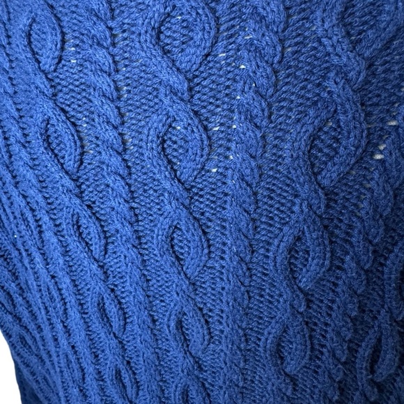 Denim & Co woman long cardigan button down sweater. Size 2X blue - Picture 4 of 7